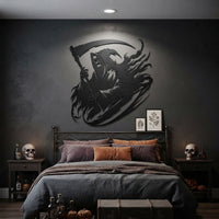 Grim Reaper Metal Wall Art