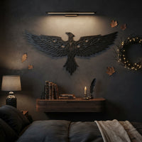 tribal phoenix wall art