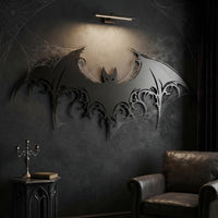 Majestic Bat Metal Wall Art