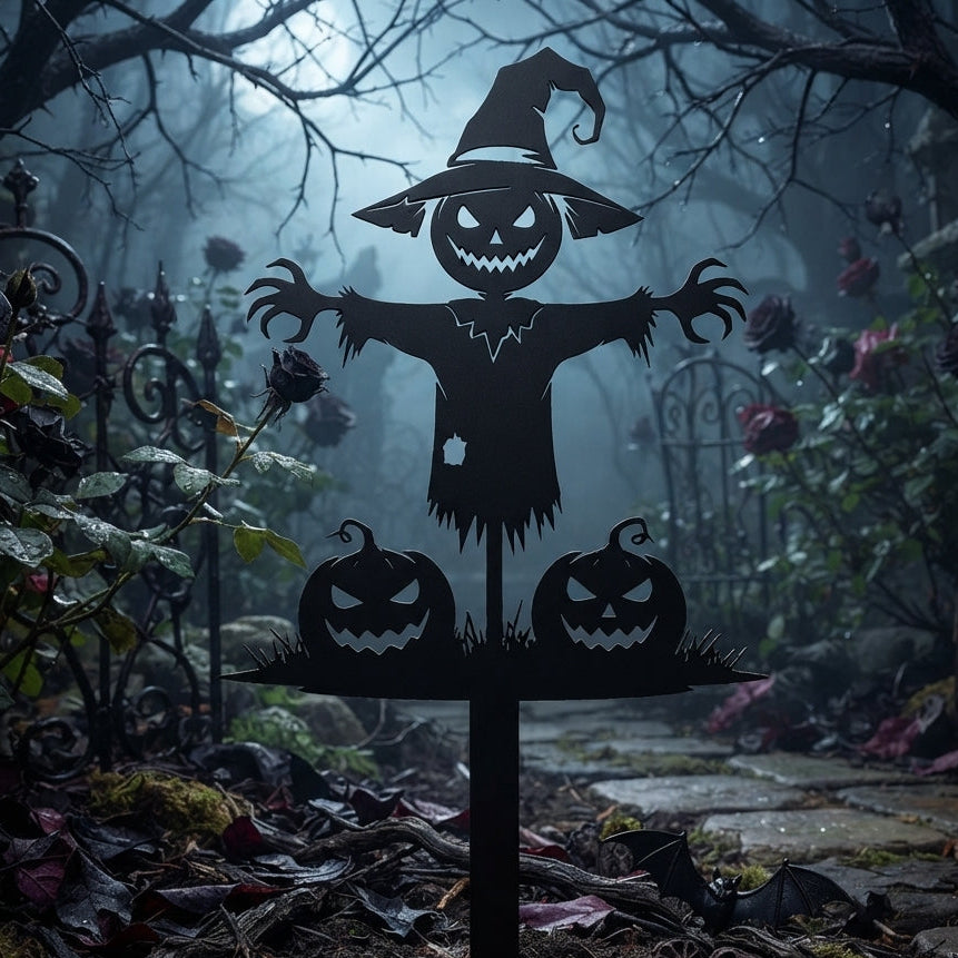Halloween Scarecrow Yard Sign