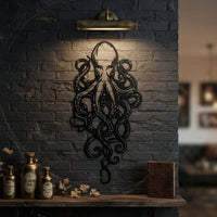 Octopus Metal Wall Art
