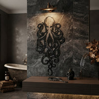Octopus Metal Wall Art