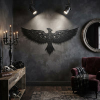 tribal phoenix wall art