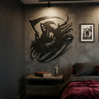 Grim Reaper Metal Wall Art