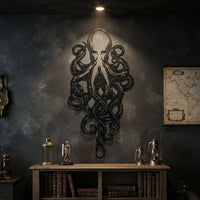 Octopus Metal Wall Art
