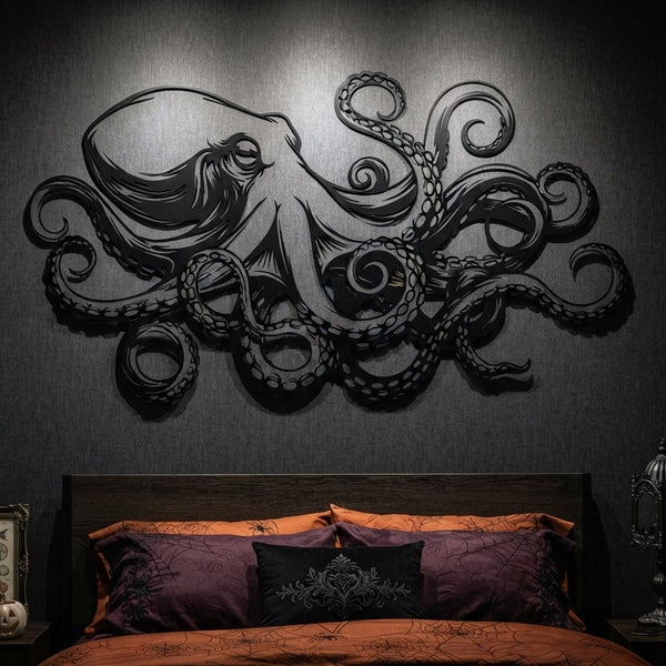 Octopus Kraken Wall Art