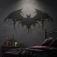 Majestic Bat Metal Wall Art