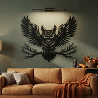 Majestic Owl Metal Wall Art