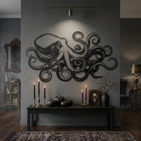 Octopus Kraken Wall Art