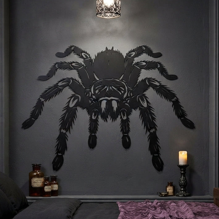 Giant Tarantula Metal Wall Art