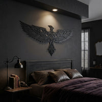 tribal phoenix wall art