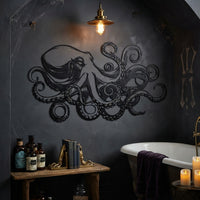 Octopus Kraken Wall Art