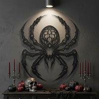 Giant Spider Metal Wall Decor