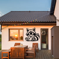 Silly Raccoon Wall Art