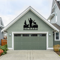Hunting Custom Metal Sign