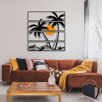 Metal Palm Tree Wall Art