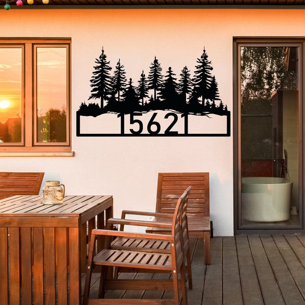Magnificent Forest Custom Metal Sign