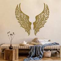 Metal Angel Wings Wall Decor