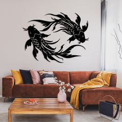 Feng Shui Metal Wall Art