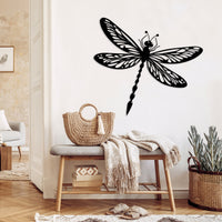 Metal Dragonfly Wall Decor