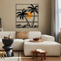 Metal Palm Tree Wall Art