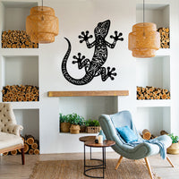 Gecko Metal Wall Art