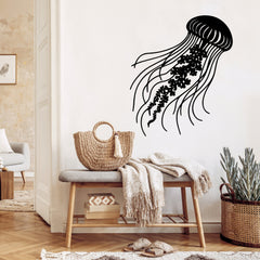 Jellyfish Metal Wall Art
