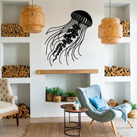 Jellyfish Metal Wall Art