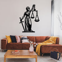 Metal Themis Wall Art