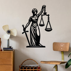 Metal Themis Wall Art
