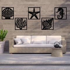 Coastal Metal Wall Art