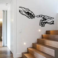 The Creation of Adam Metal Wall Art