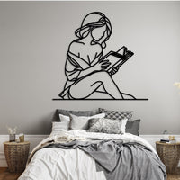Elegant Woman Metal Wall Decor