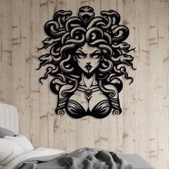 Metal Medusa Wall Art