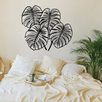 Monstera Leaf Metal Wall Art