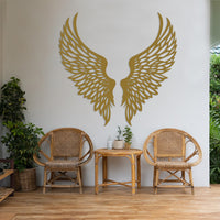 Metal Angel Wings Wall Decor