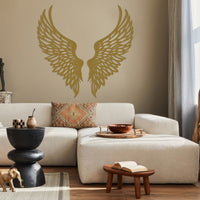 Metal Angel Wings Wall Decor