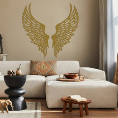 Metal Angel Wings Wall Decor