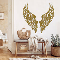 Metal Angel Wings Wall Decor