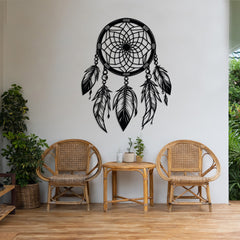 Dreamcatcher Metal Wall Art
