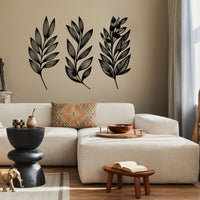 Metal Olive Leaf Wall Art