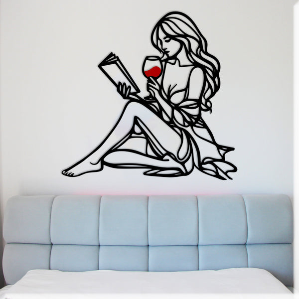 Wine and Woman Bedroom Decor for Women