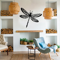 Metal Dragonfly Wall Decor