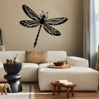 Metal Dragonfly Wall Decor
