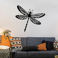 Metal Dragonfly Wall Decor