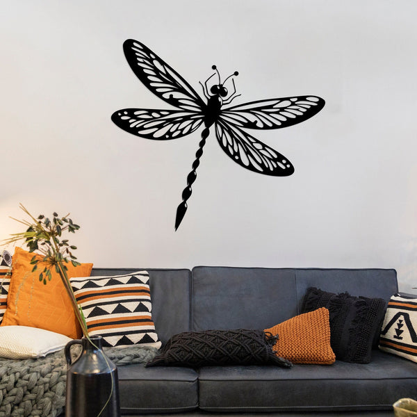 Metal Dragonfly Wall Decor
