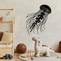Jellyfish Metal Wall Art