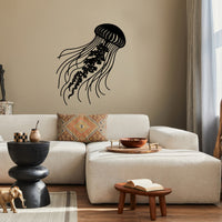 Jellyfish Metal Wall Art