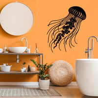 Jellyfish Metal Wall Art