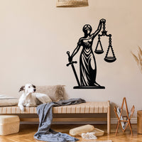 Metal Themis Wall Art